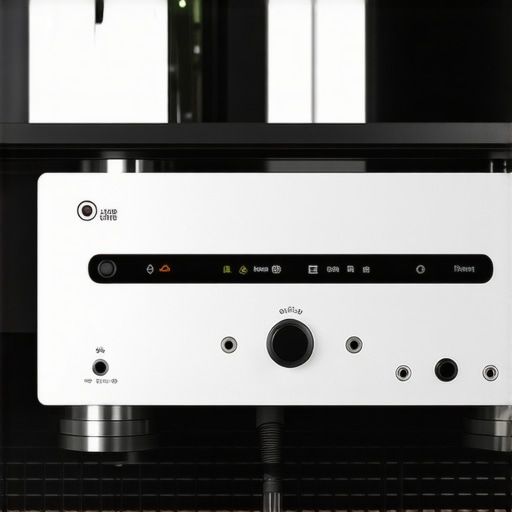 Optimized Home Theater Setup with Power Management Screenshot of a modern home theater system with professional power conditioning and cabling